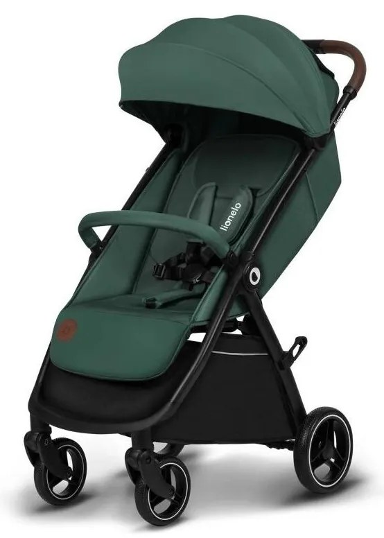 Lionelo - Wózek INGRID zielony/czarny