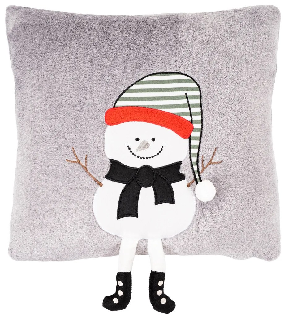 4Home Świąteczna poszewka na poduszkę Frosty Snowman, 40 x 40 cm