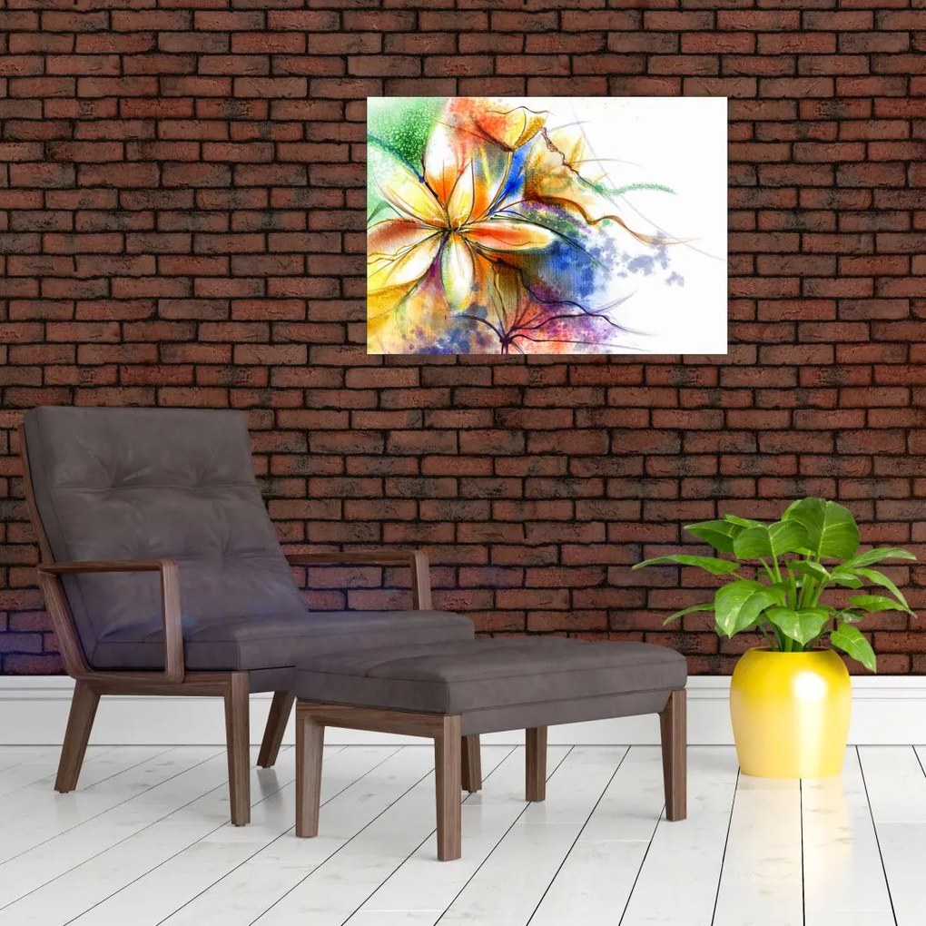 Obraz - Kwiat (70x50 cm)