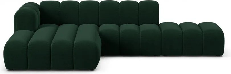 Ciemnozielony narożnik (lewostronny) Lupine – Micadoni Home