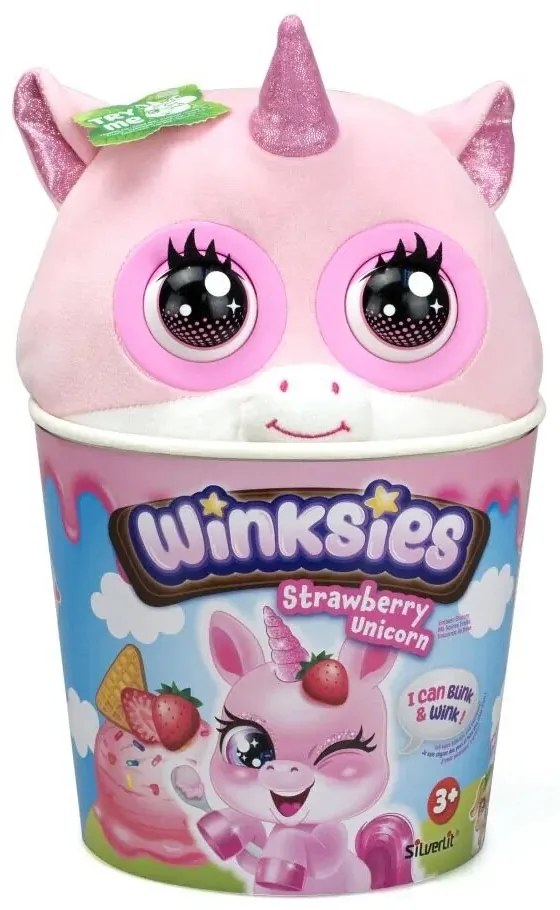 Winksies - Strawberry Unicorn, różowy