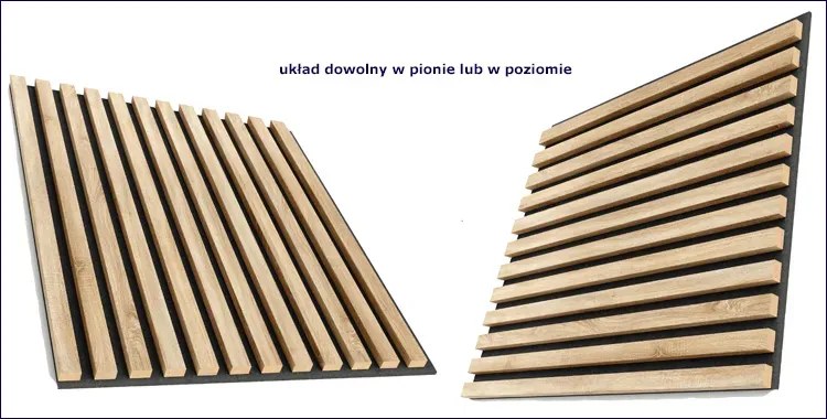 Panele akustyczne 6 szt. dąb sonoma G3-K84