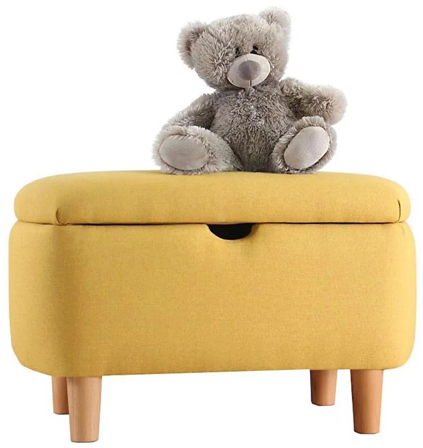 Pufa PIXI 37x61 cm żółta