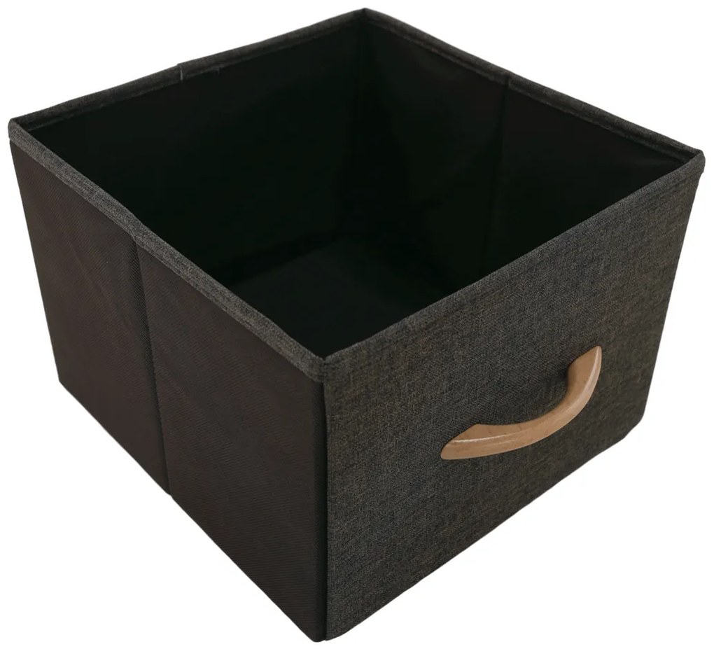 Komoda z szufladami z tkaniny HAZEL TYP 1, brązowy, L