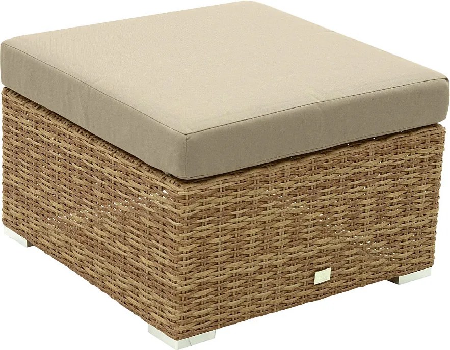 Zestaw rattanowy MALIBU dla 2 osób (beżowo-brązowy)