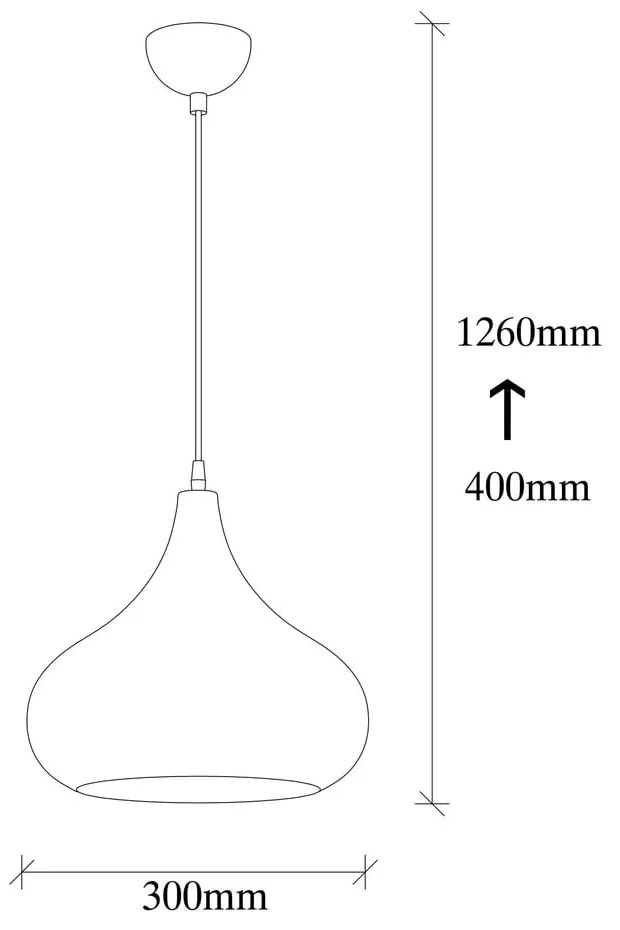 Czarna lampa wisząca Opviq lights Sağlam