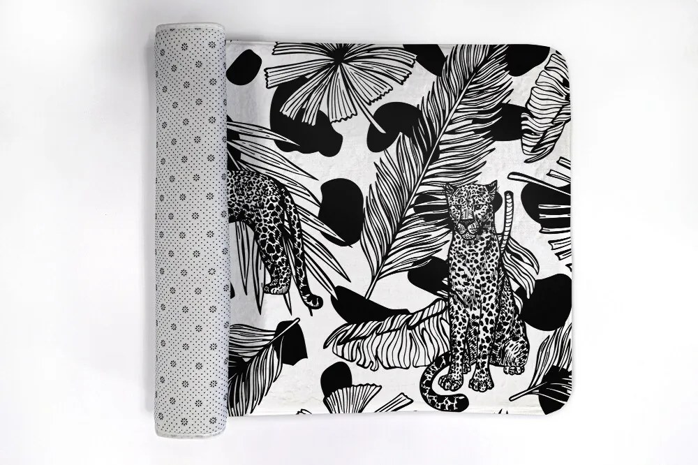 Dywanik łazienkowy Dywanik łazienkowy Lampart Sawanna