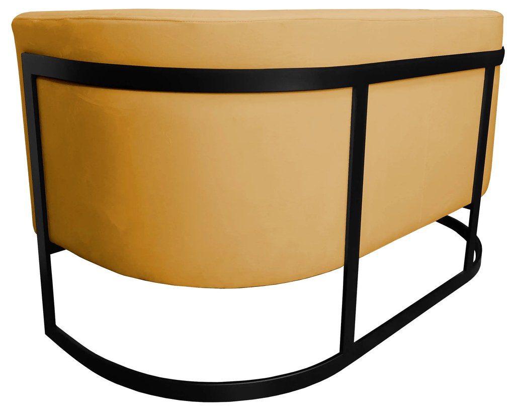 Sofa Glamour podstawa czarna MG15