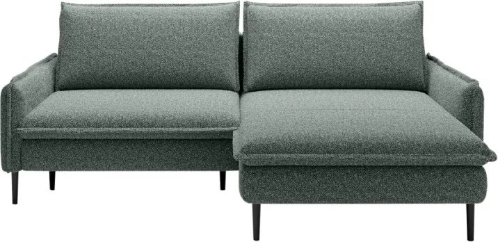 Narożnik GLOSSY z funkcją spania zestaw z poduszkami WERSAL