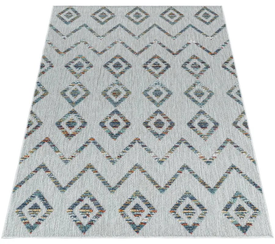 Jasnoszary dywan odpowiedni na zewnątrz 200x290 cm Bahama – Ayyildiz Carpets