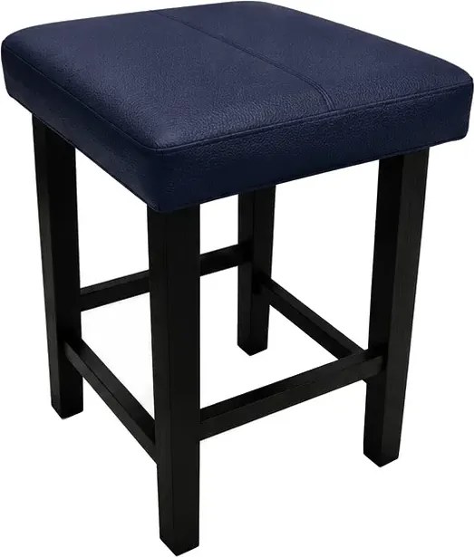 Taboret Klasyk 45cm Stołek Loft Eko-skóra D4