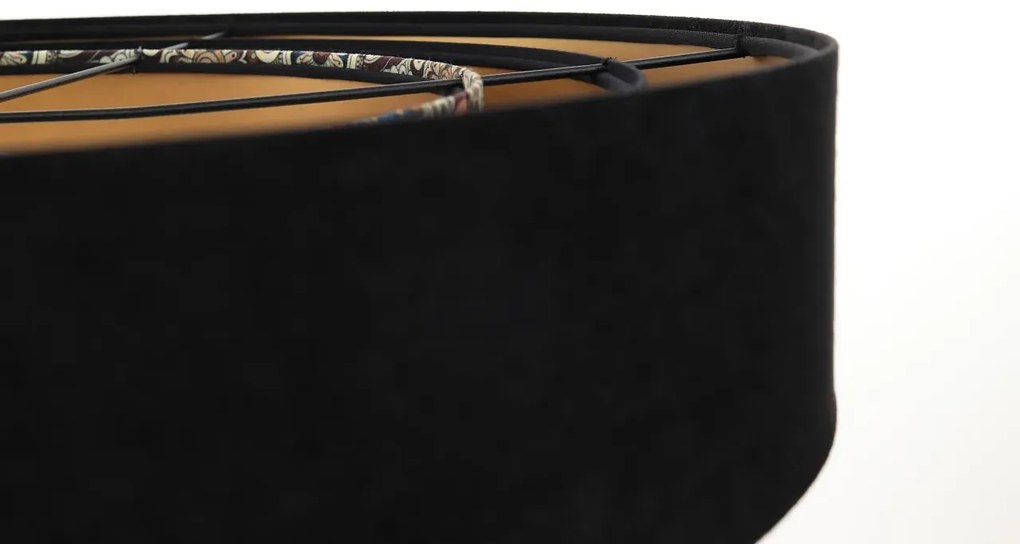Lampa wisząca TRIO MIX czarna/złota/wielokolorowa BPS KONCEPT