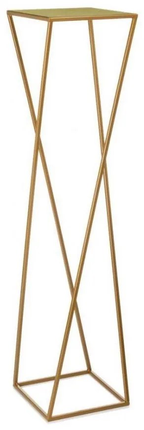 Stojak na kwiaty 100x24 cm, złoty