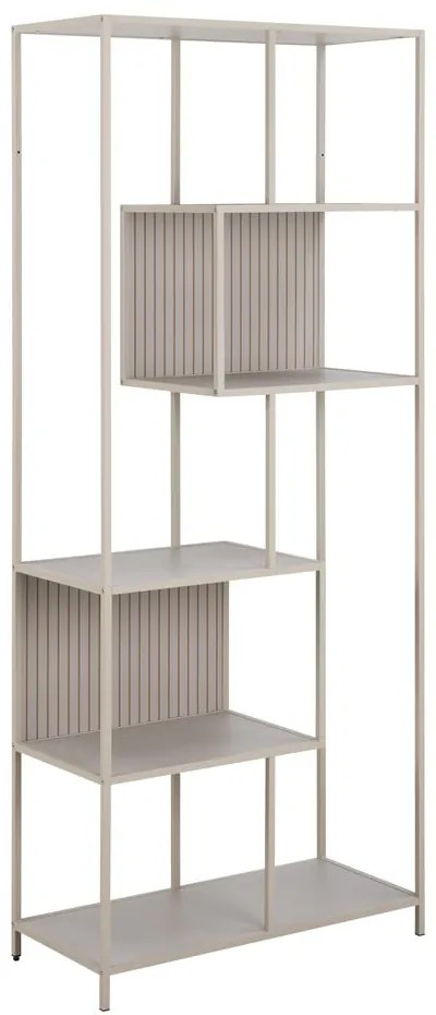 Szary regał 77x185x35 cm Seaford – Actona