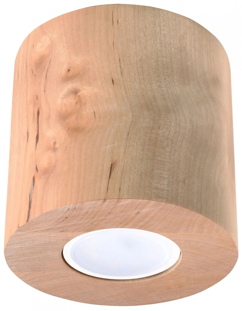 Skandynawski plafon z drewna E763-Melvis