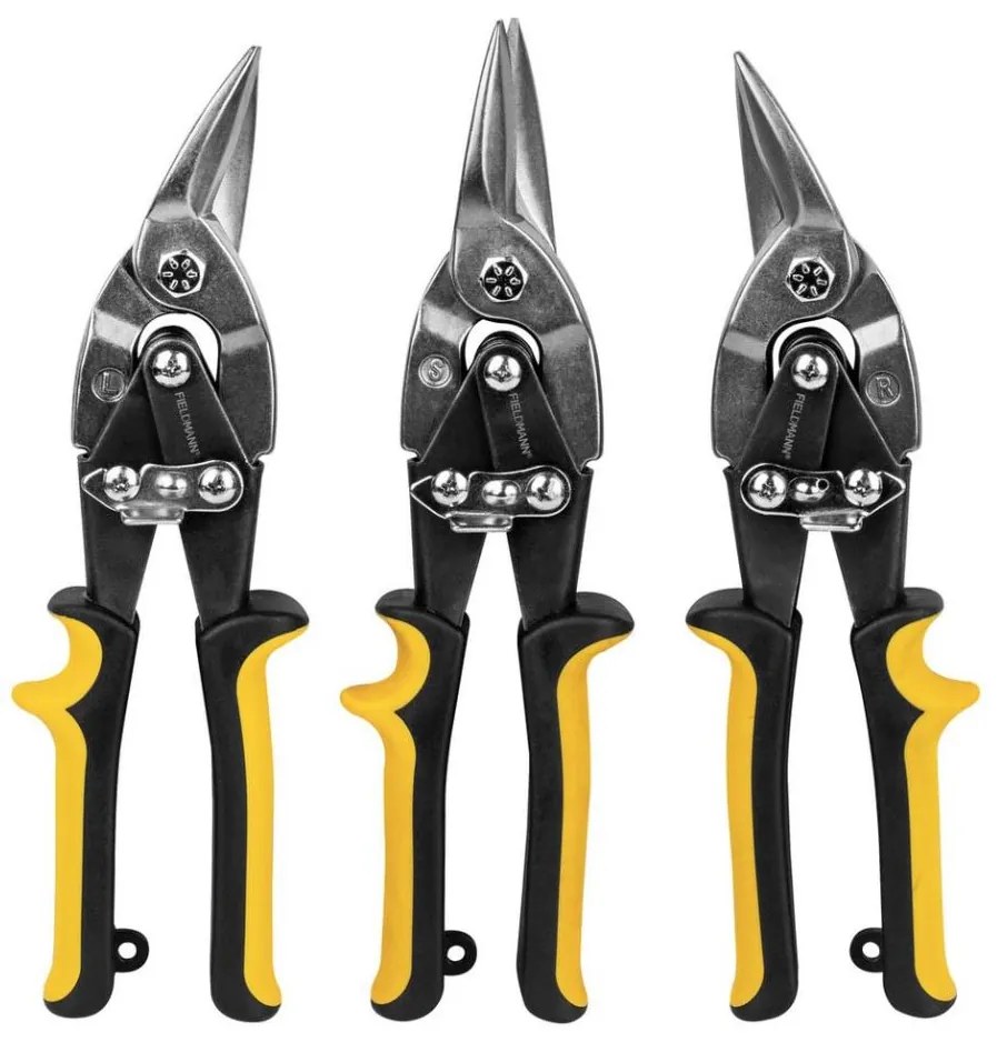 Fieldmann - Nożyce do metalu 3 szt.