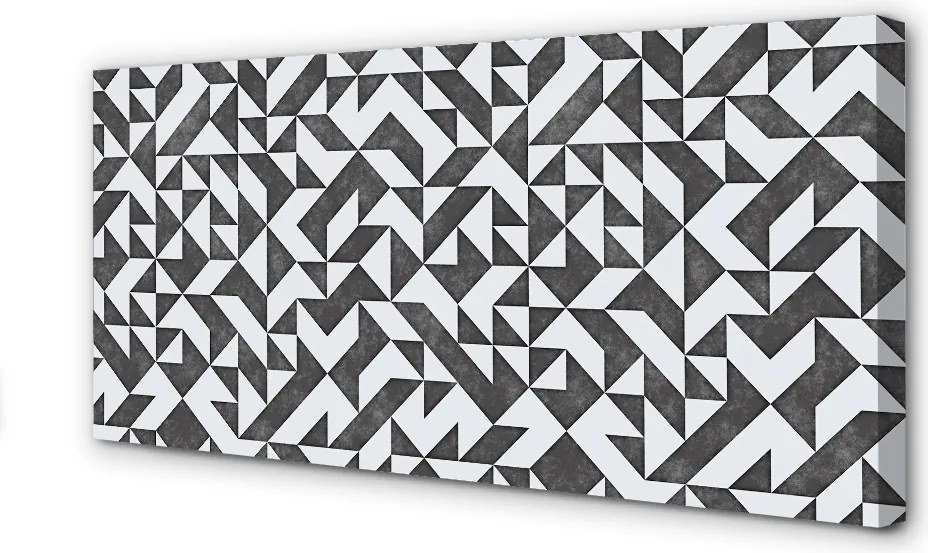 Obraz drukowany na płótnie Abstrakcyjne Wielokąty