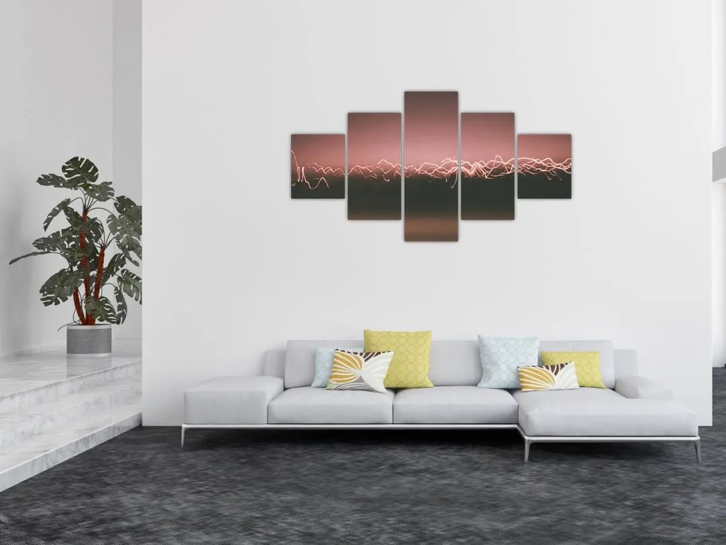 Abstrakcyjny obraz (125x70 cm)