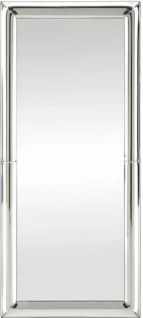 Lustro dekoracyjne ABISSO 72x162cm srebrne