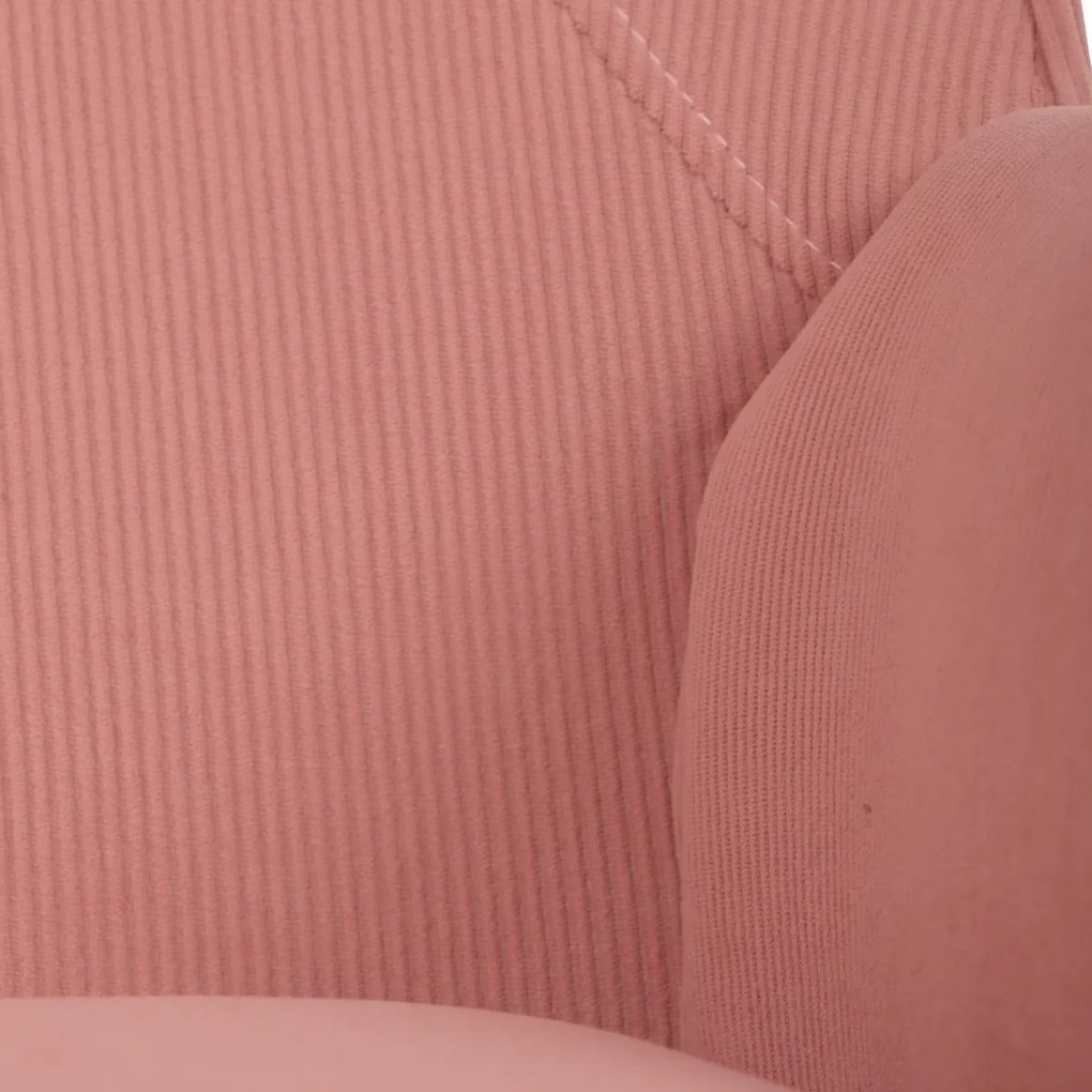 Fotel na uszach PINK2, różowy