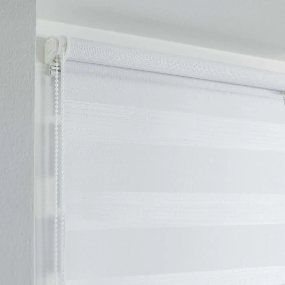 Biała tekstylna roleta dzień i noc 90x180 cm Daynight – douceur d'intérieur