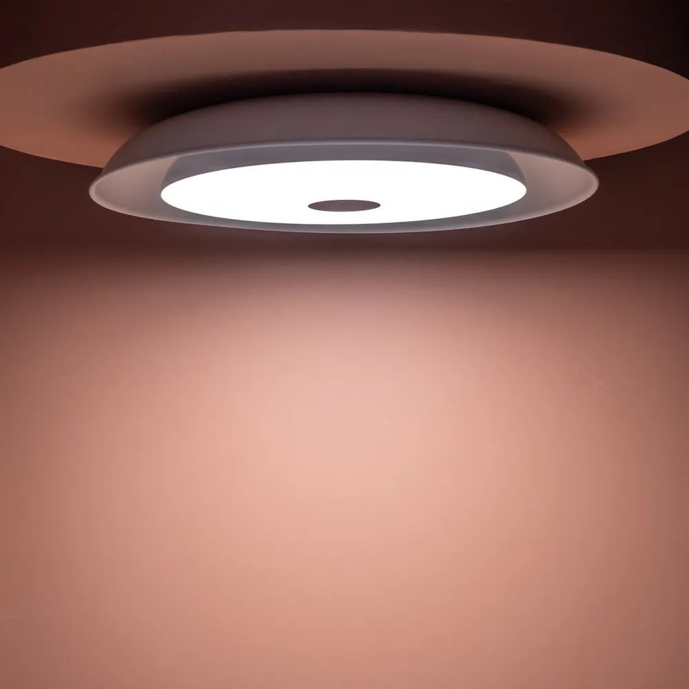 Biała lampa sufitowa SULION Färg, ø 55 cm