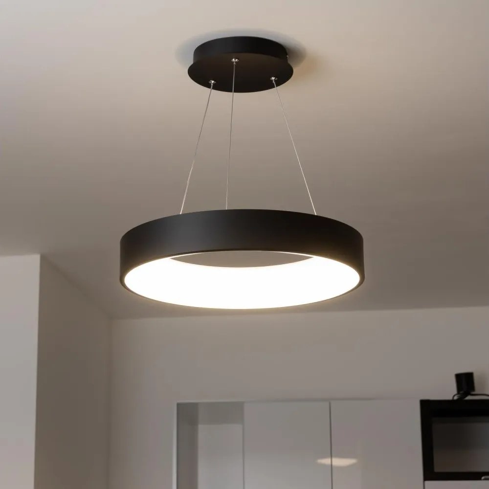 BRILAGI - LED ściemnialny żyrandol na lince LED/40W/230V 3000-6500K czarny + pilot