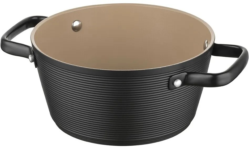 Florina Aluminiowy garnek Carina Black 2,2 l, 20 cm, śred. 20 cm