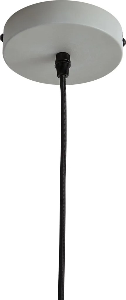 Lampa wisząca w stylu rustykalnym szara - Dory