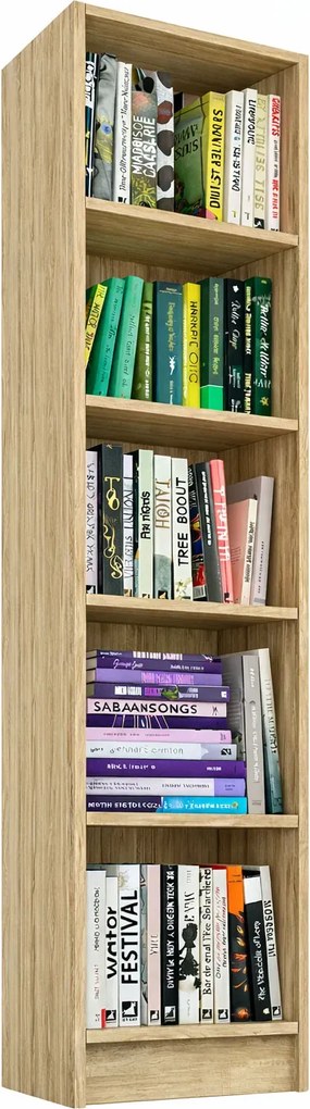 Regał na książki dąb sonoma P1-M68