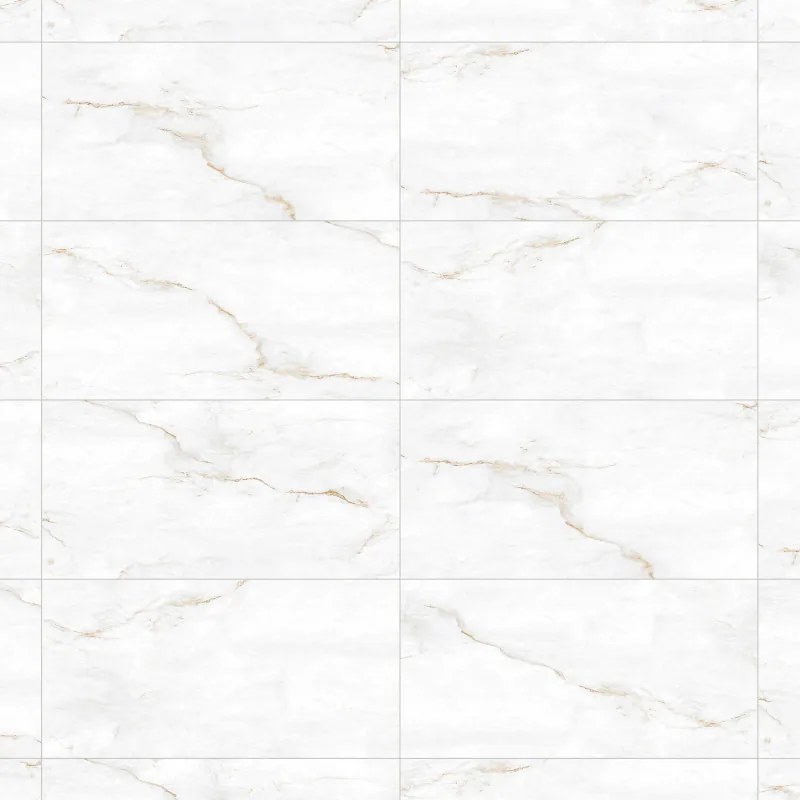 Mexen Brakel White gres szkliwiony rekt. G1, płytka podłogowo-ścienna 120 x 60 cm, połysk - TL110-120-060-01