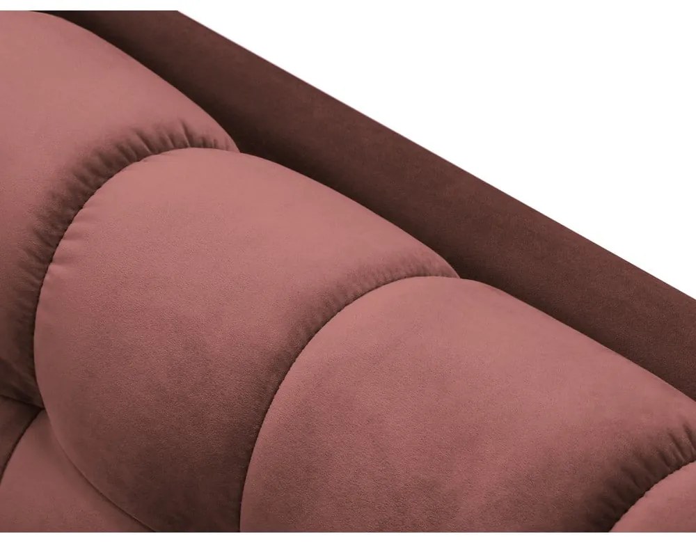 Różowa aksamitna sofa Cosmopolitan Design Bali