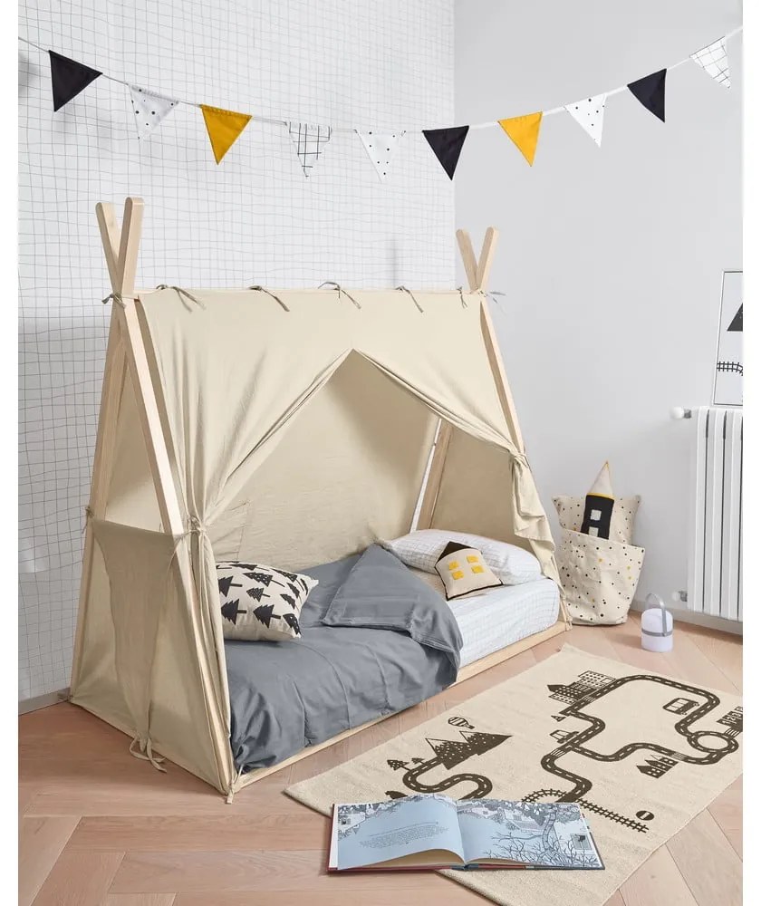 Naturalne łóżko dziecięce 70x140 cm Maralis Teepee – Kave Home