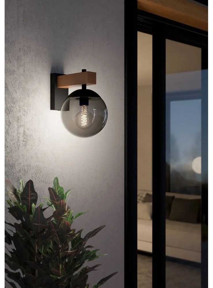 Zewnętrzna lampa ścienna (wysokość 29 cm) BUFALATA – EGLO