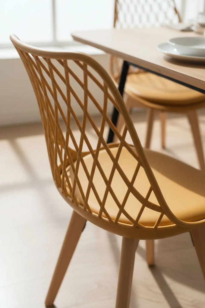 Zestaw 4 krzese Mima