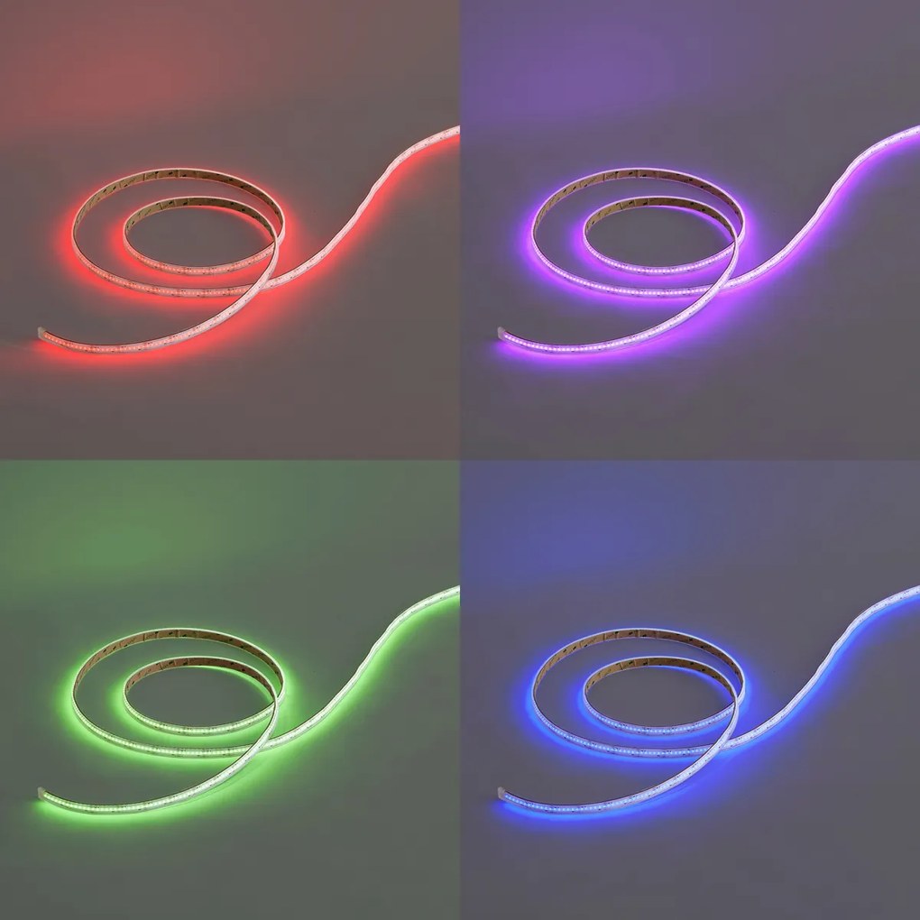 Inteligentna taśma LED COB 3 metry RGB 35W 1040 lm 2700 - 6500K IP44