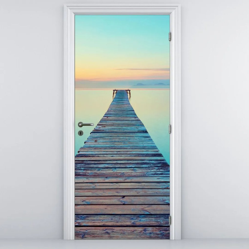 Fototapeta na drzwi - Molo w nieskończoność (95x205cm)