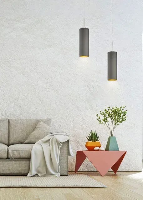 Lampa wisząca nad stół na czarnym stelażu K2-M09