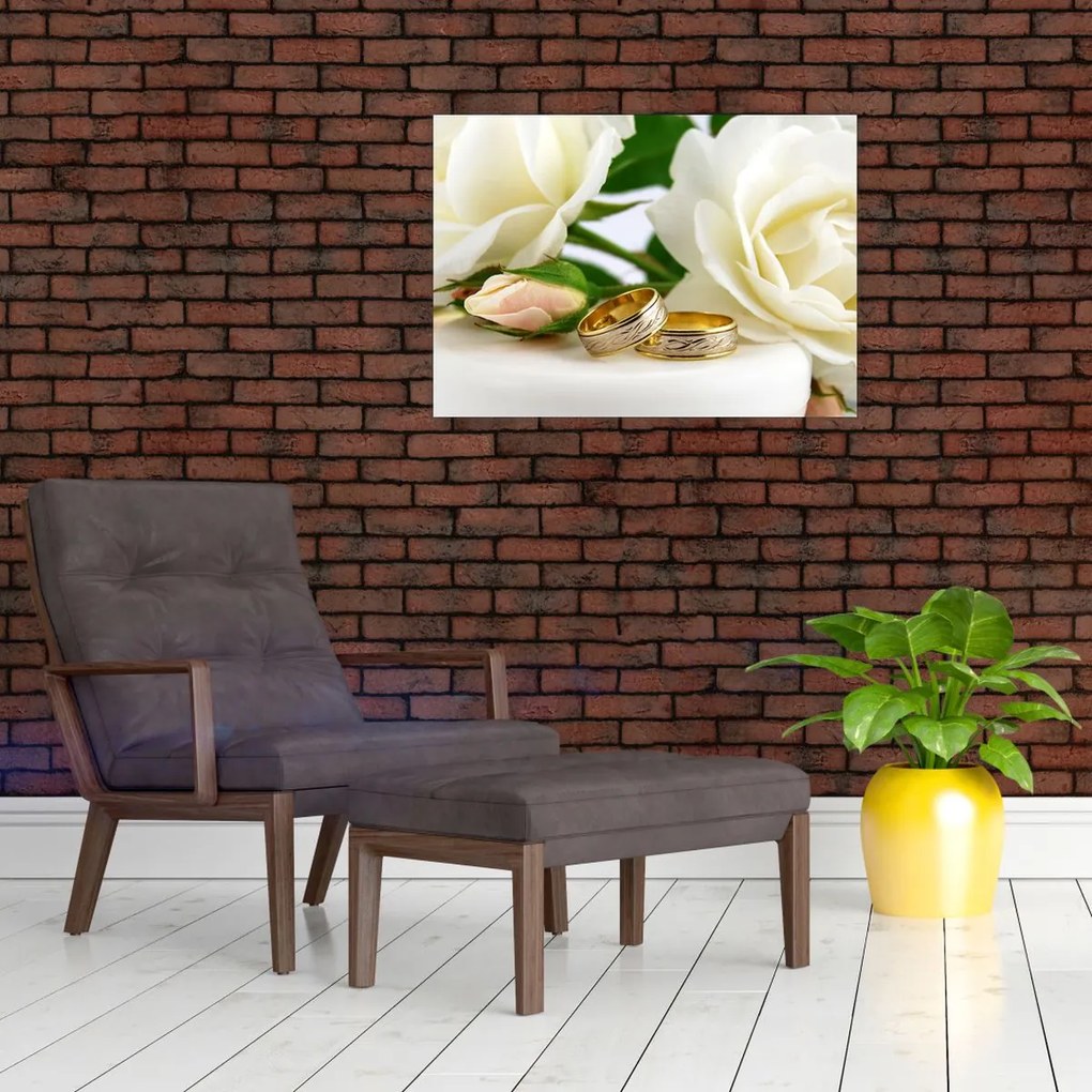 Obraz - Dzień ślubu (70x50 cm)