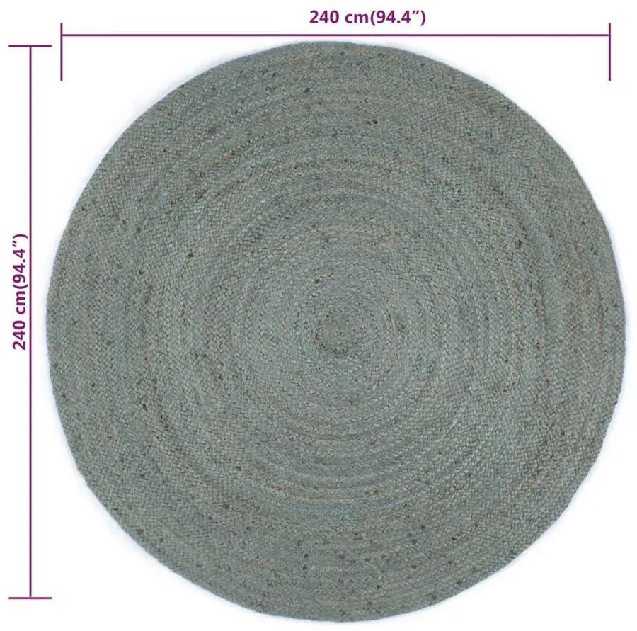 Stylowy dywanik oliwkowozielony 240 cm A2-W03