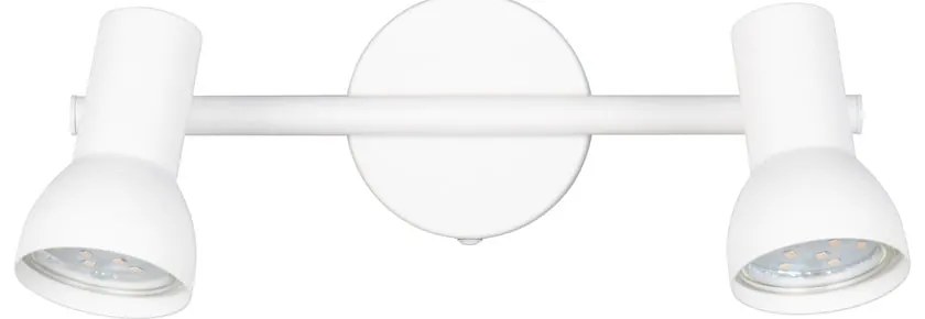 Biała lampa punktowa ø 8 cm Cantar – Reality