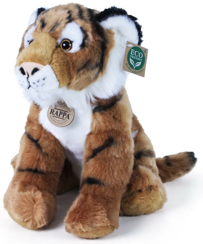 Pluszowy tygrys siedzący 30 cm ECO-FRIENDLY