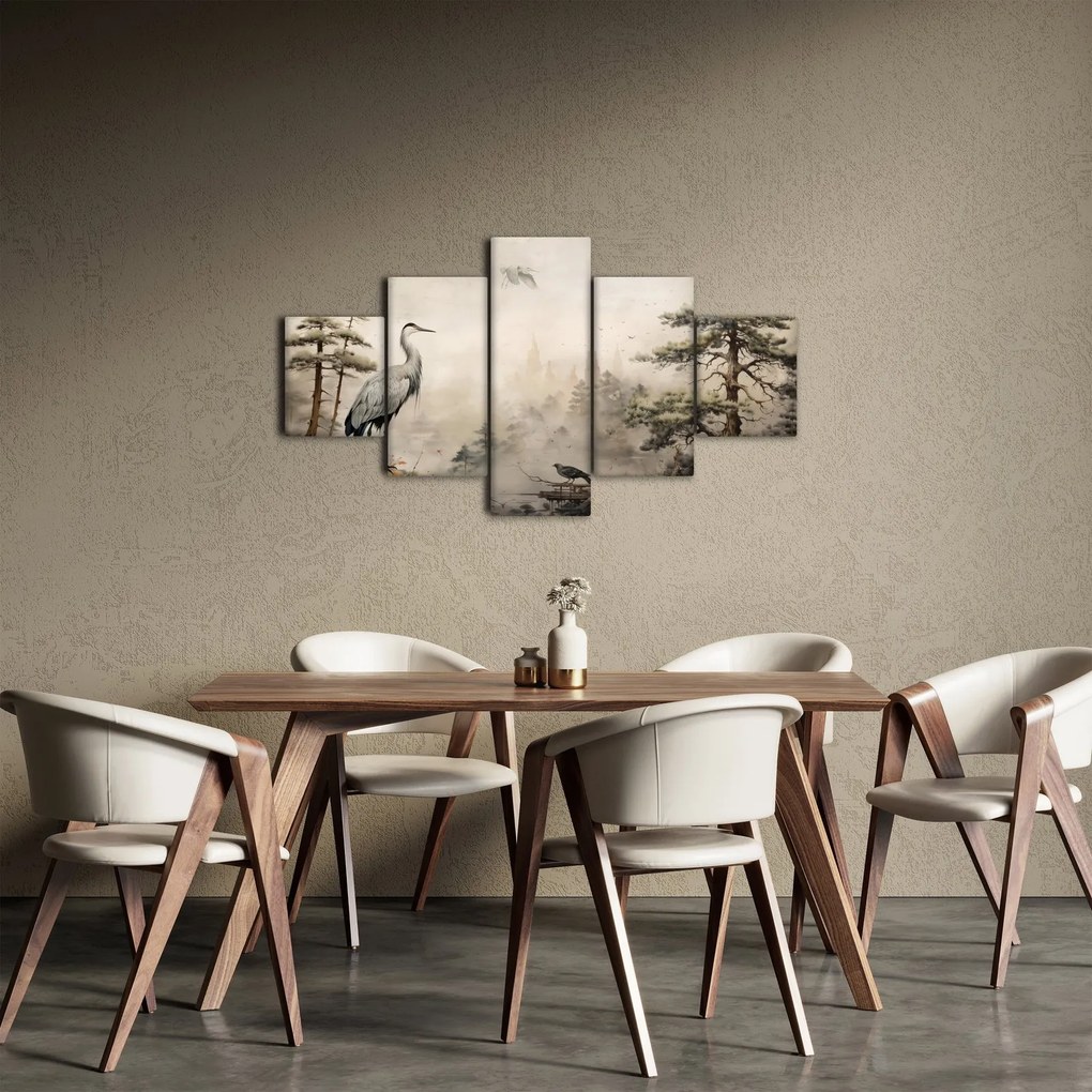 Obraz - Krajobraz z kreskówki (125x70 cm)