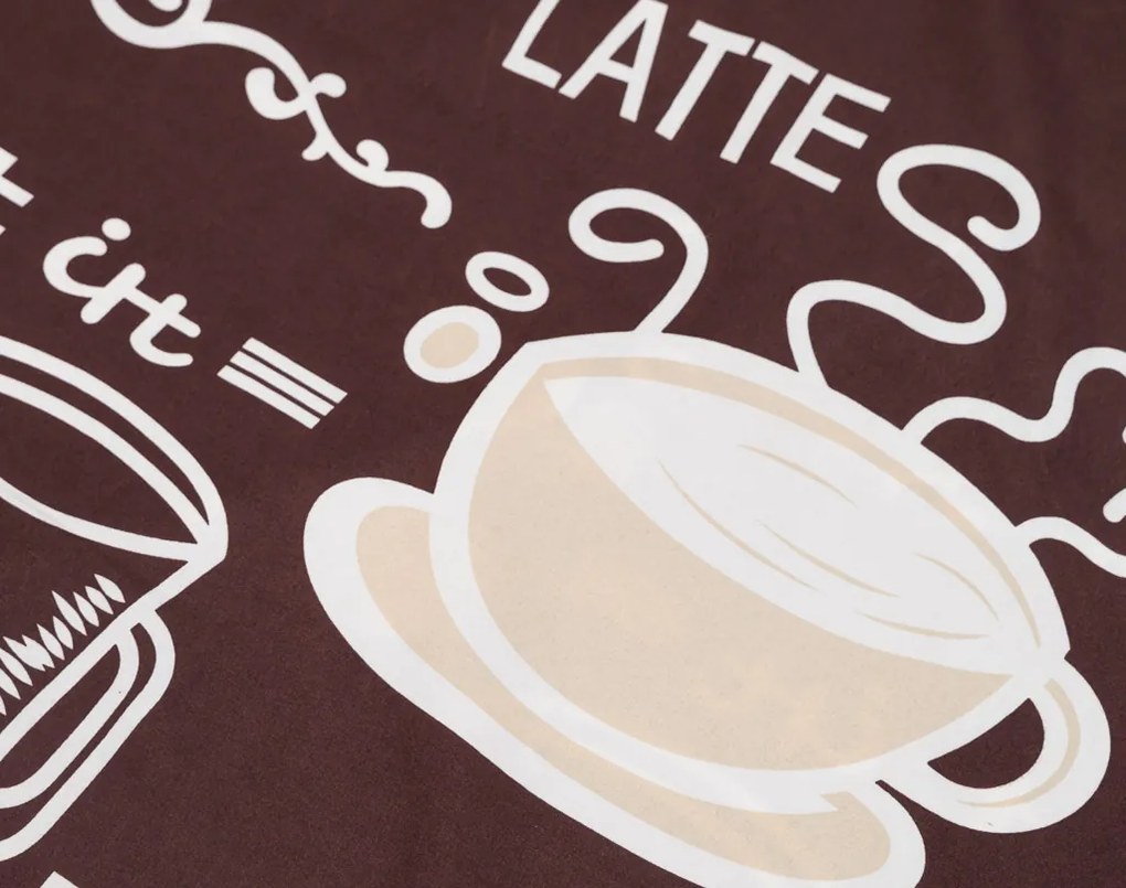 PrzytulneMieszkanie.pl PrzytulneMieszkanie.pl Pościel bawełniana COFFEE brązowa