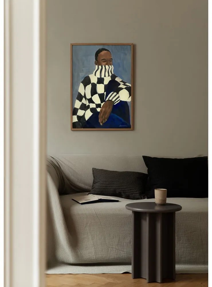 Plakat 50x70 cm Check – Hanna Peterson – The Poster Club