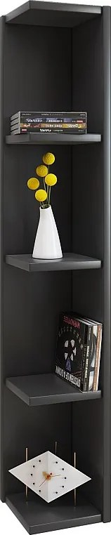 Drewno Stand Regał Dekoracji Narożnik Półka Honsa