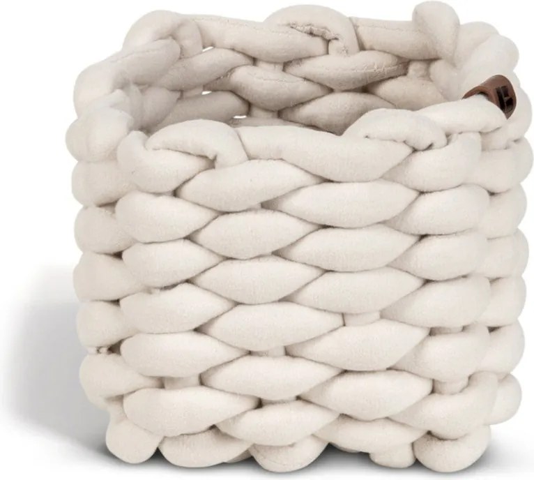 Tekstylny koszyk 20x15x11 cm Peach Skin S – Bigso