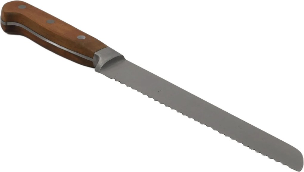 Nóż do krojenia chleba ELEGANCIA, stal nierdzewna, 33 cm