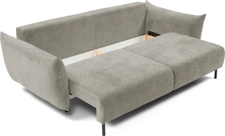 Sofa ADEL z funkcja spania i pojemnikiem SZARY OVER THE HORIZON 85