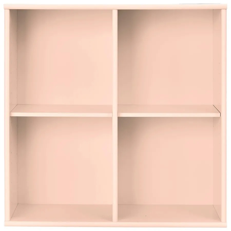 Jasnoróżowy regał wiszący 70x70x27 cm Mistral – Hammel Furniture